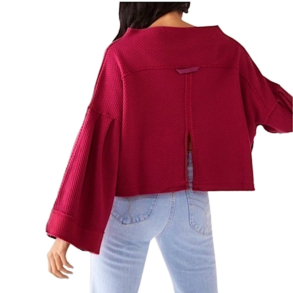 Free People Bunny Bell Sleeve Sweater
